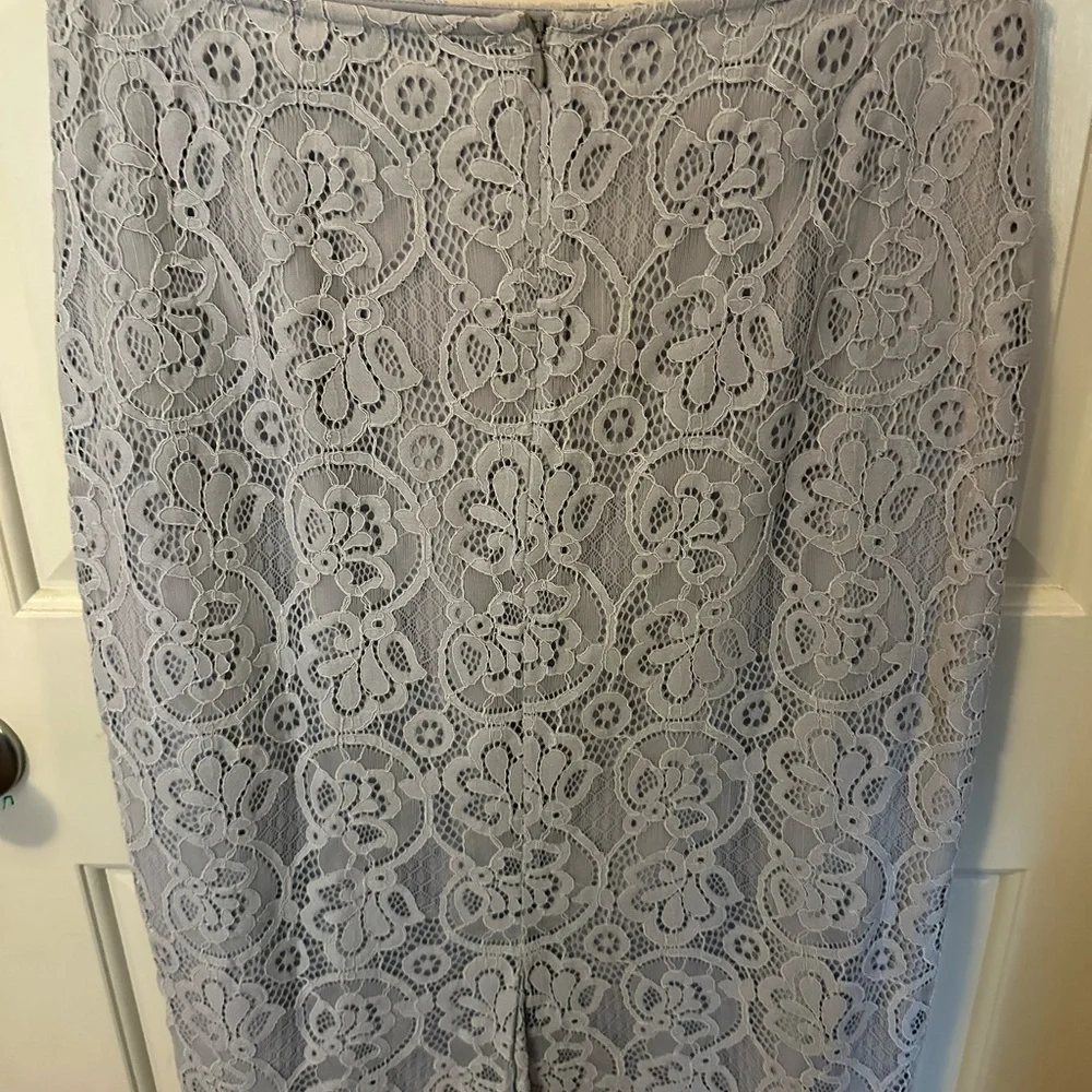 Dainty Jewells Lace Top in Soft Light Blue - Picture 5 of 12